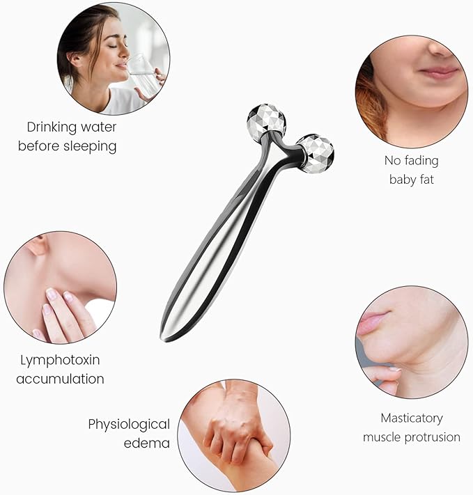 3D massager بكرة تدليك الوجه - Image 3