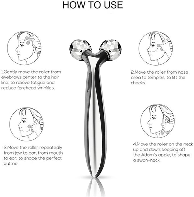 3D massager بكرة تدليك الوجه - Image 5